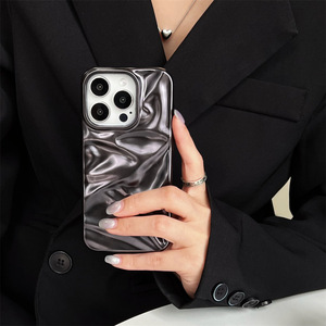 Funda de teléfono ondulada de silicona a granel para <span class=keywords><strong>iPhone</strong></span> <span class=keywords><strong>11</strong></span> pro Max para vivo v17 Pro, funda de teléfono móvil pintada a <span class=keywords><strong>mano</strong></span> para <span class=keywords><strong>iPhone</strong></span> 12 <span class=keywords><strong>11</strong></span> pro Max min - Product Image 3