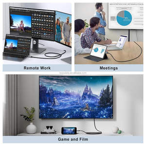 <span class=keywords><strong>Cable</strong></span> USB-C a <span class=keywords><strong>DisplayPort</strong></span> de 1.8m, 8k Bidireccional, <span class=keywords><strong>Cable</strong></span> USB-C a DP 8k y <span class=keywords><strong>Cable</strong></span> USB-C a DP 1.4 para HDTV, Buen <span class=keywords><strong>Precio</strong></span> - Product Image 3