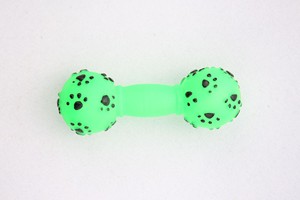 ファクトリーダイレクト、犬のための古典的なダンベルシリーズ噛むおもちゃ、楽しいインタラクティブなきしむおもちゃ、複数の色が利用可能 - Product Image 4