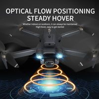 Drone H13 PRO avec moteur brushless, caméra HD 4K, évitement d'obstacles laser 360°, vol stationnaire stable par flux optique, avion RC pour débutants