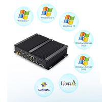 Ordinateur embarqué à vente chaude Intel Core I5-4278U 8*USB3.0/USB2.0 6*RS232 DDR3 1*MSATA 1 Mini PCIe Support WIFI/3G/4G En stock