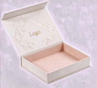 Boîte cadeau magnétique pliable avec fermeture pour emballage cadeau personnalisé et présentation de produits haut de gamme