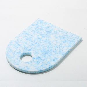 Tagliere antiscivolo colorato in plastica addensata in HDPE per uso cucina e Chef - Product Image 3