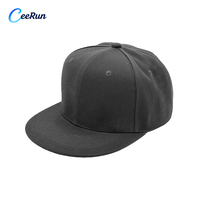 Gorras de Béisbol Hip Hop Personalizadas al por Mayor, de Alta Calidad, 100% Poliéster, 6 Paneles, Visera Plana, Ajustables, con Bordado 3D