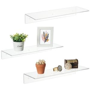 Pared de acrílico estante planta de acrílico personalizada colgando estante planta Lucite estantes de pared - Product Image 1