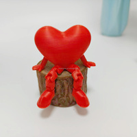Nouvelles décorations de bureau et d'intérieur, jouets imprimés en 3D PLA/ABS/PETG, design Lèvres d'amour et Rose, mobiles, pour la Saint-Valentin et Noël