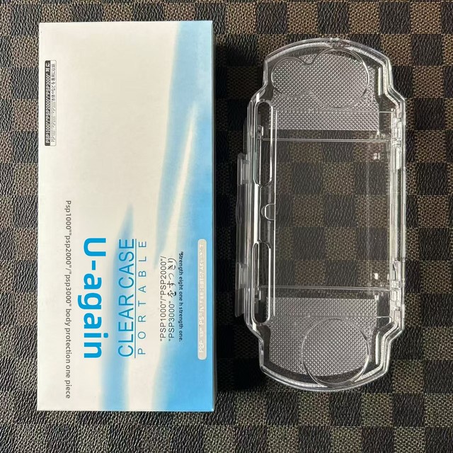 For PSP2000/PSP3000 Universal Game Console Shell PC Protective Case with Crystal Design in Stock