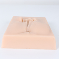 Almohadilla de Silicona para Sutura de Episiotomía, Modelo de Práctica de Sutura de Incisión Perineal, Simulador de Entrenamiento de Sutura Vulvar Duradero