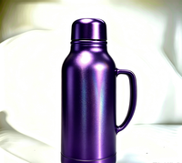 Pigment en paillettes d'aluminium holographique arc-en-ciel métallique violet profond pour revêtement de bouteilles isothermes en acier inoxydable
