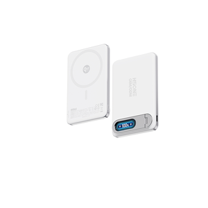 Batterie externe magnétique ultra-fine LC43 15W 20W PD à charge rapide, batterie semi-solide avec support TFT, 10000mAh, design le plus compact de sa catégorie - Product Image 1