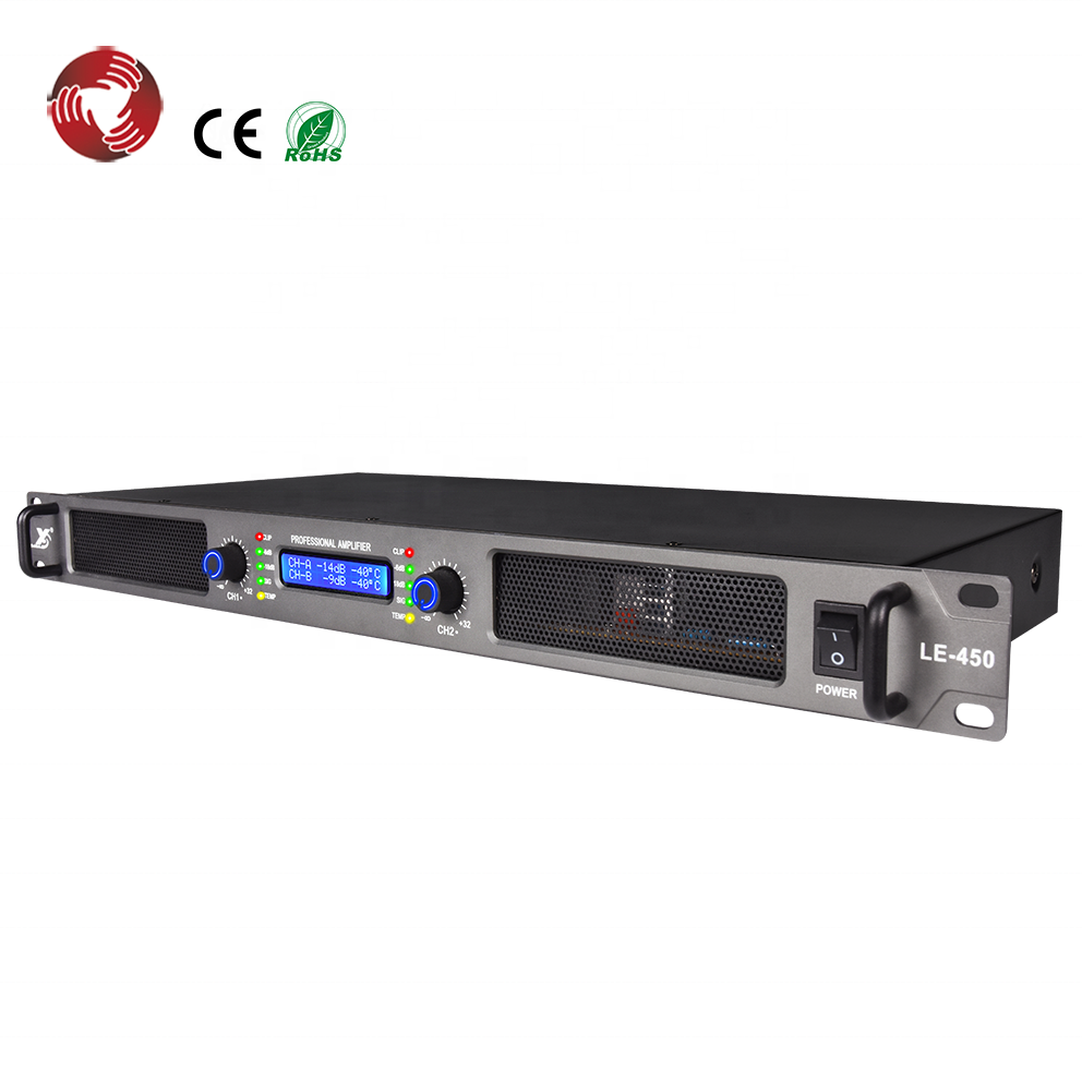 Цифровой экран 1u audio pro 450 Вт * 2 усилитель динамика усилитель переключения мощности