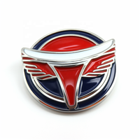 Emblème de voiture personnalisé de haute qualité avec logo, autocollant 3M, emblème de voiture croisé, emblème de logo de voiture étrangère