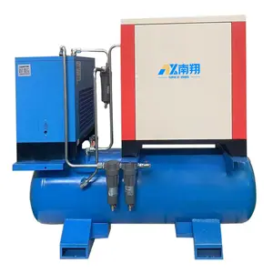 Factory Price AIR COMPRESSOR 3.7kw/4.5kw/5.5kw/7.5kw Slient All In One Rotary Screw Air Compressor