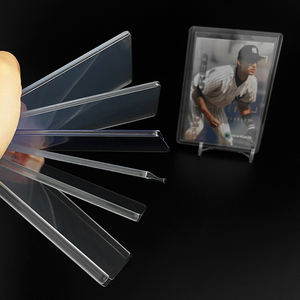 Porte-cartes rigides en plastique 35pt - 180pt, ultra transparents, Toploaders 3 x 4 pouces, en vrac pour cartes Pokémon, sportives et Kpop - Product Image 2