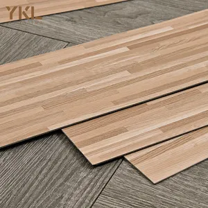 Pisos de vinil antiderrapante para pisos de vinil para ambientes internos, piso adesivo de grãos de madeira à prova d'água