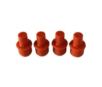 Bouchons en silicone pour trous de filetage, protection en silicone pendant la peinture en poudre ou la peinture au pistolet