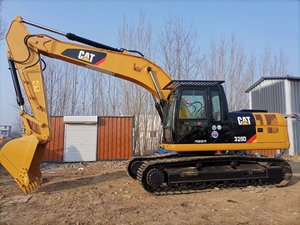 รถขุดดินไฮดรอลิกตีนตะขาบอุปกรณ์ก่อสร้าง320DL แมวมือสอง - Product Image 6