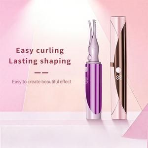 <b>Heated</b> Eyelash <b>Curler</b> Electric Lash Curling Tool Digital Display Waterproof Eyelash Shaper for Salon and Home Use - Product Image 1