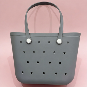 Borse <span class=keywords><strong>da</strong></span> Spiaggia Impermeabili per Donna, Grandi Borse Estive in Silicone EVA Personalizzate, Vendita all'Ingrosso - Product Image 2