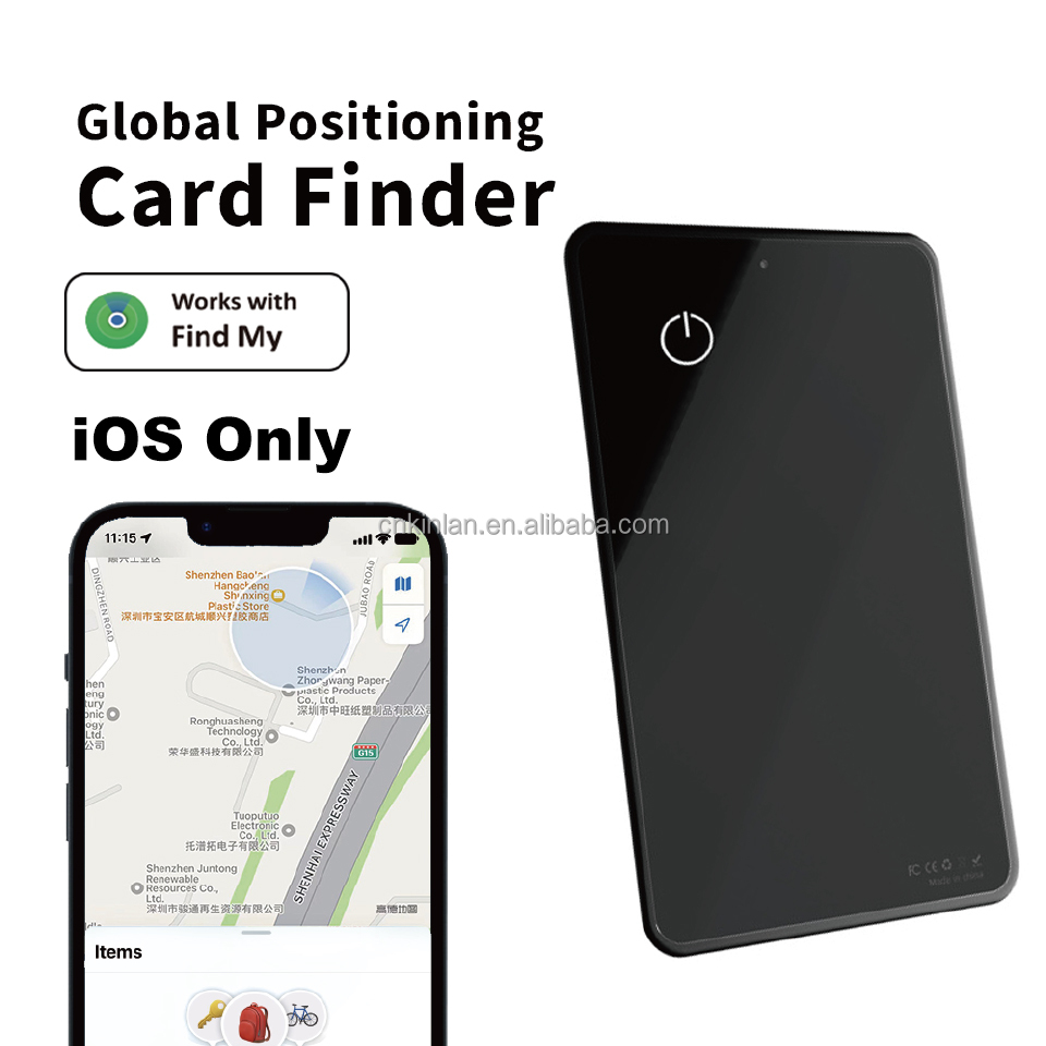 Étiquette de carte en verre IPX5 noire