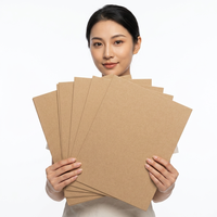 Carton gris 1300 g/m², carton kraft laminé recto-verso