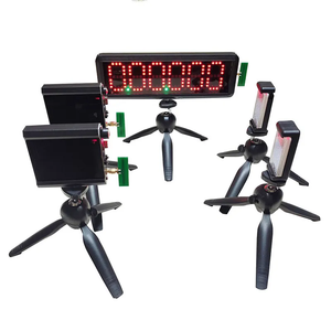 Chronomètre de course à LED avec capteur laser, compte à rebours précis, chronomètre numérique pour athlètes, entraînement de vitesse de course - Product Image 1