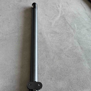 MARCH Ultra Léger 3m Portable 3K Twill Carbon Fiber Canopy Pole Manufacturing for Sailing Trip - Product Image 1