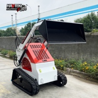 Mini-chargeuse compacte à succès, vente directe usine de chargeuses compactes à direction par déplacement en Chine, mini-chargeuse frontale à direction par déplacement