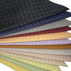 Materiali speciali intrecciati in pelle PVC per borse