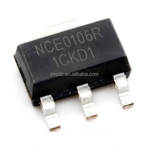 Transistor à effet de champ MOSFET à puissance améliorée, canal N, 100V, 6A, original NCE0106R SOT-223 - Product Image 1