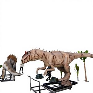 Dinosaurio Animatrónico de Fibra de Vidrio Ocean Art para Parques de Dinosaurios, Parques de Aventuras y Centros Comerciales - Proveedor de Modelos Artificiales Personalizables - Product Image 1