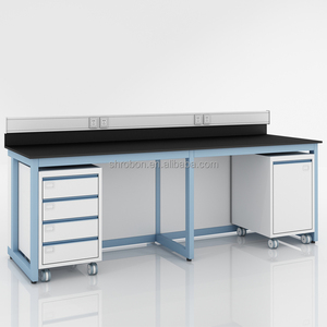 Table de laboratoire de <span class=keywords><strong>biologie</strong></span> en acier de style H personnalisée, tables de laboratoire pharmaceutiques, mobilier de laboratoire scientifique - Product Image 4
