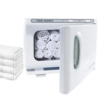 Chauffe-serviettes professionnel chaud/froid en acier inoxydable pour salon, de table, avec contrôle automatique de la température et de l'humidité, vapeur 2 bars