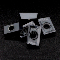 LDMT1504PDSR-29 Plaquettes en carbure rhomboïdes (ZANHO) revêtues PVD 52 HRC, rainurées avec picots de dissipation thermique, pour le nettoyage des coins et la finition haute qualité, OEM
