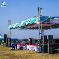 Estructura de Aluminio para Escenarios, Material de Aleación de Aluminio de Buena Calidad, Techo Triangular para Eventos y Conciertos al Aire Libre, Tamaño Personalizado
