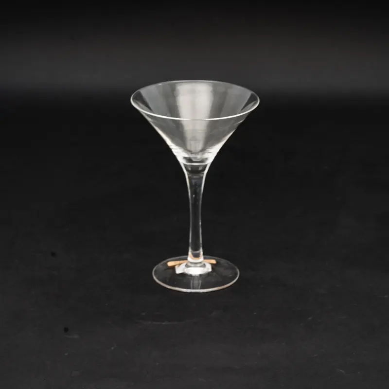 Cocktail Glasses Customize Wine Tasting Martini Glass Lead Free Crystal Triangle Cocktail Glasses With Stem