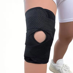Soporte de Rodilla Transpirable <span class=keywords><strong>en</strong></span> Forma de V para el Cuidado de la Rótula, Alivio del Dolor por <span class=keywords><strong>Osteoartritis</strong></span> e Lesiones de Menisco, Ideal para Deportes, Senderismo y Trabajo - Product Image 2