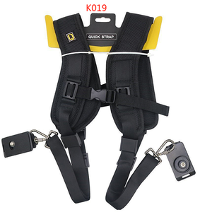 KALIOU Accessori per Fotografia, Tracolla in Nylon Nero per Fotocamera, Cinghia a Doppia/Singola Tracolla per Fotocamera - Product Image 4