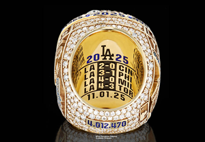 <span class=keywords><strong>Bague</strong></span> de championnat des Dodgers de Los Angeles 2025, édition prédicative - Product Image 4