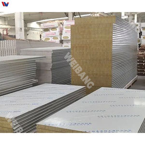 Chambre froide à chaîne du froid, isolée, écologique, résistante à l'eau, en acier coloré pour panneau, classe de résistance au feu A1 - Product Image 2