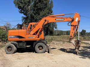 Doosan รถขุดล้อ DH150W-7 15ตันเครื่องขุดดิน DH150 DH150-7มือสอง - Product Image 2