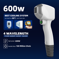 Garansi 1 Tahun 4 Wave Diode Laser 808nm untuk Bisnis Penghilangan Rambut Jangka Panjang - Garansi 3 Tahun Epilasi Profesional