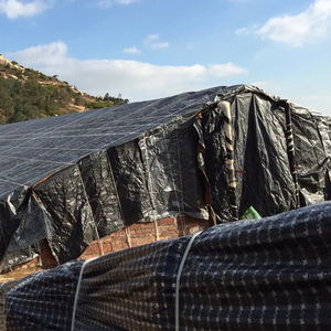 Bâche en plastique durable à grille noire et blanche <span class=keywords><strong>pour</strong></span> <span class=keywords><strong>serre</strong></span>, film en tissu à grille - Product Image 6