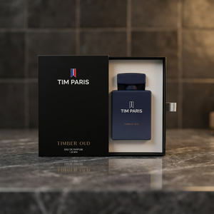 น้ำหอม TIM Paris Timber Oud Eau De Parfum 100 มล. กลิ่นหอมแนววู้ดดี้ น้ำหอมพรีเมียมสำหรับผู้ชาย คอลเลคชั่นน้ำหอมสุดหรู - Product Image 5