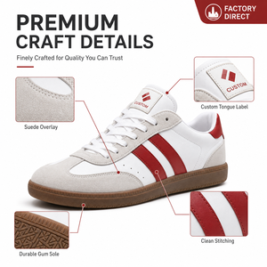 Sneakers unisexes personnalisées, chaussures décontractées tendance, chaussures basses streetwear, chaussures avec logo personnalisé - Product Image 5