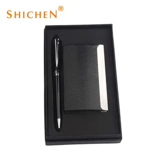 Hotting Selling Metal Ballpoint Pen Name Card Holder Pen China Personalized Pen