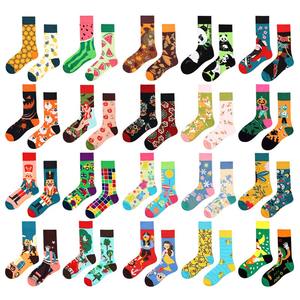 Calcetines maduros de alta calidad Calcetines con estampado africano personalizado AB Calcetines no coincidentes - Product Image 5