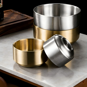 Heavy Duty SUS304 Stainless Steel Small Round Dip Bowl <strong>Stackable</strong> Spice Bowl for Hotel BBQ Shop Factory Direct OEM - Product Image 3