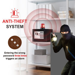 Caja Fuerte Digital Electrónica Clásica y Resistente para Oficina, Caja de Seguridad Oculta para Objetos de Valor, Mini Caja Fuerte de Seguridad - Product Image 5