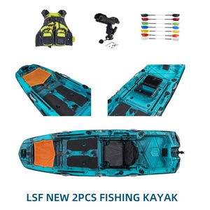 Nouveau Kayak Modulaire Monoplace <span class=keywords><strong>2</strong></span> Pièces ODM 2026 avec Capacité de Charge Améliorée pour Sports Nautiques et Utilisation en Rivière - Product Image 2